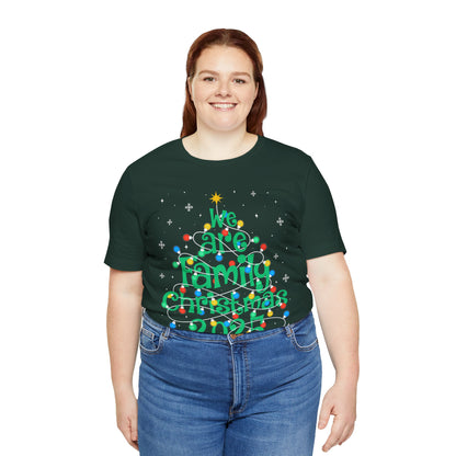 We Are Family Christmas 2025 Shirt – Matching Holiday Tree Lights Reunion Tee