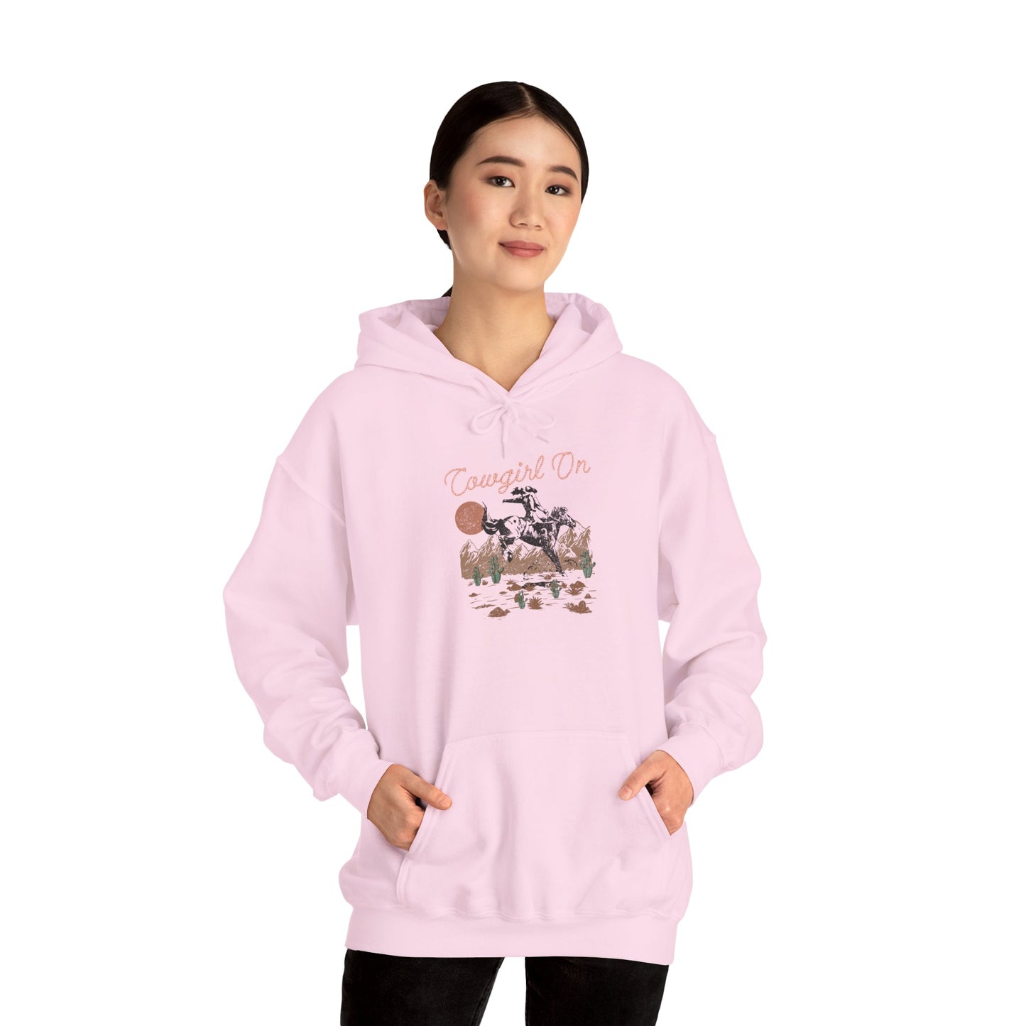 Cowgirl Howdy Hoodie – Southern Western Country Rodeo Vintage Pullover