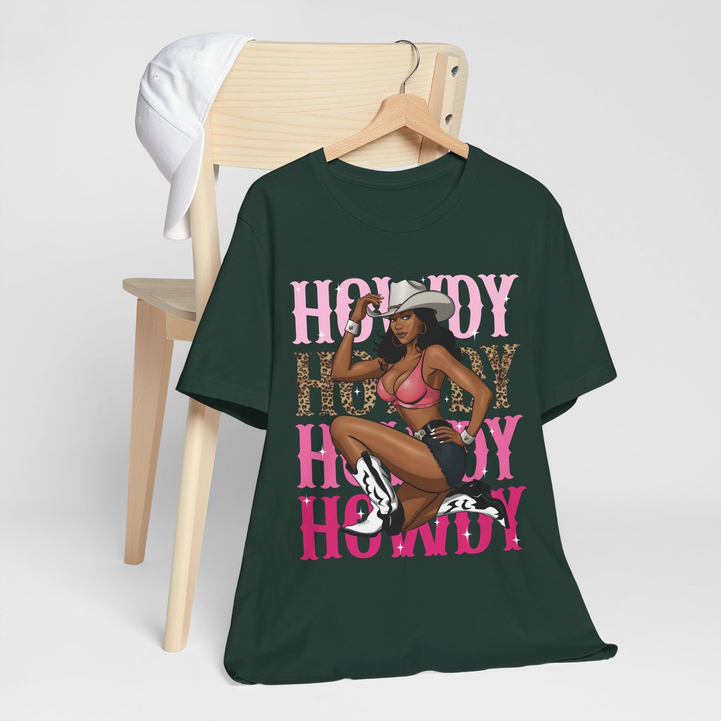 Howdy Black Cowgirl Shirt – Western Melanin Rodeo Queen Texas Tee