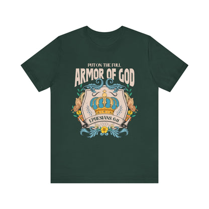 Armor of God Shirt – Christian Ephesians 6:11 Spiritual Warfare Faith Tee