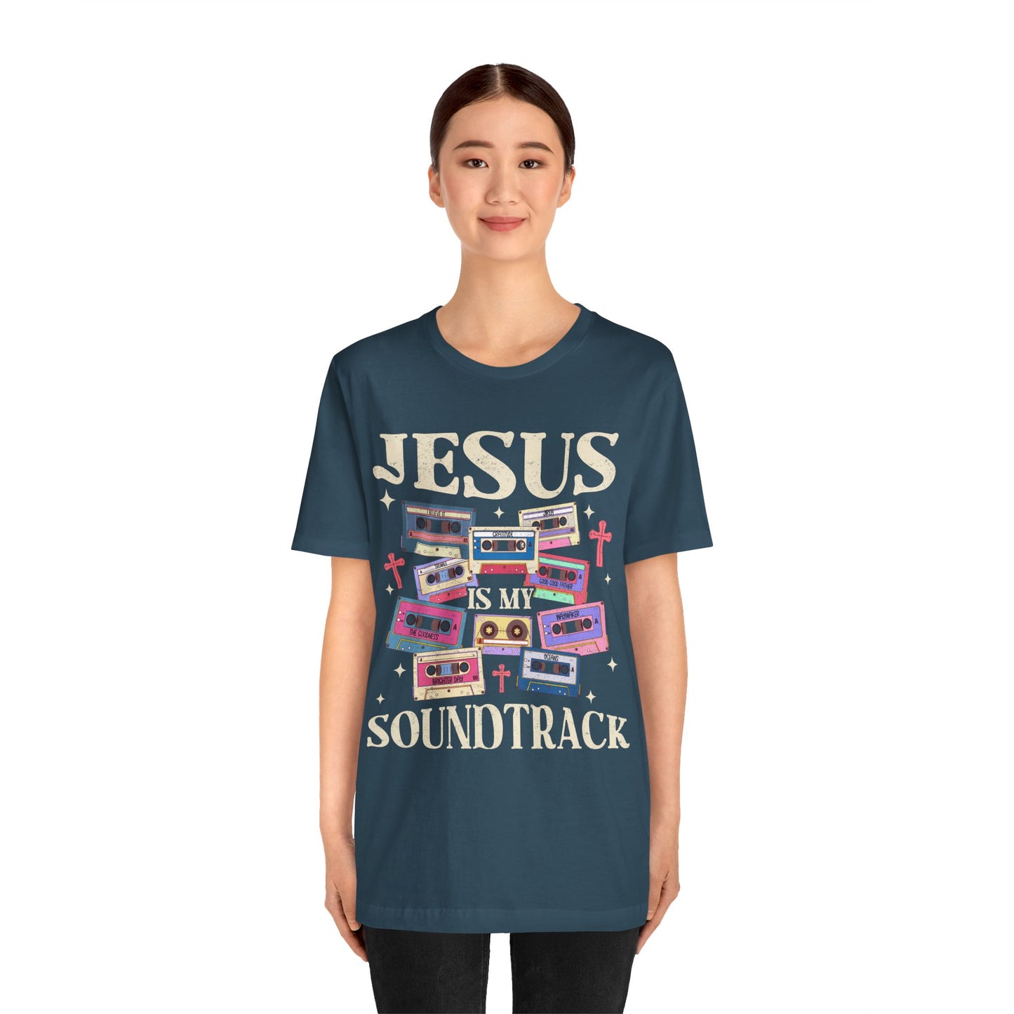 Jesus Is My Soundtrack Shirt – Christian Worship Music Faith Tee for Believers