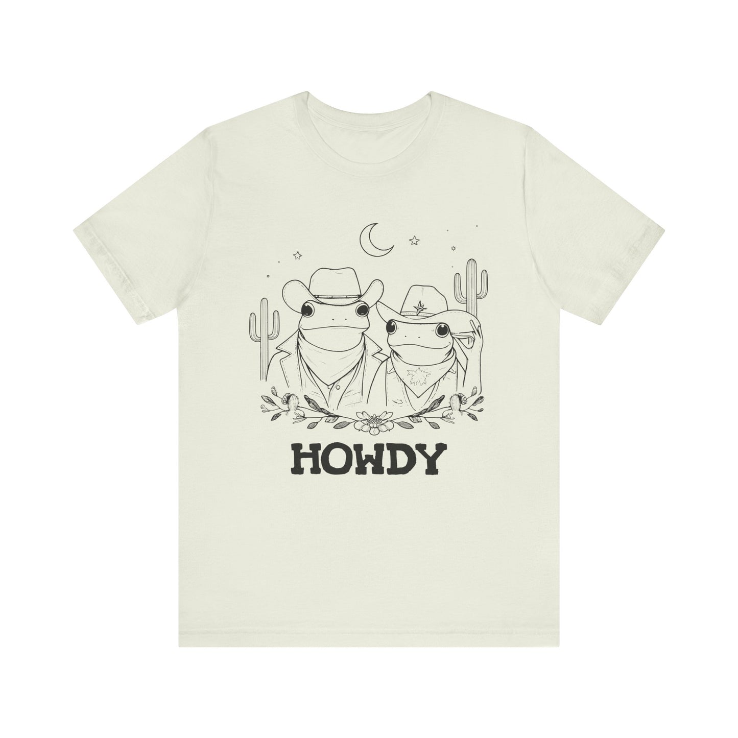 Howdy Frog Toad Couple Shirt – Cowboy Cowgirl Western Rodeo Cactus Tee