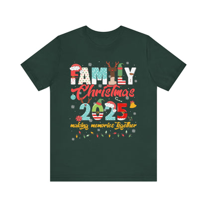 Family Christmas 2025 Shirt – Cute Matching Holiday Memories Together Tee