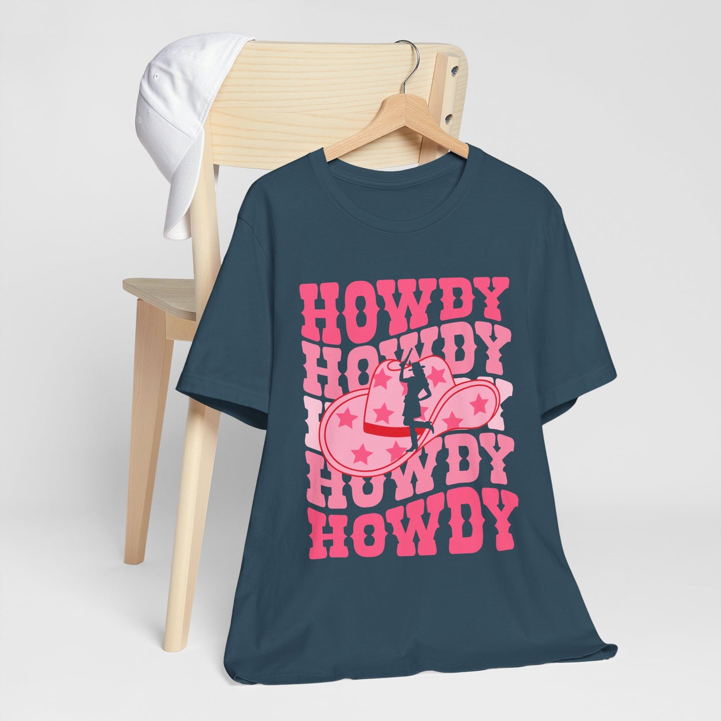 Howdy Pink Cowgirl Shirt – Disco Western Rodeo Country Girl Tee