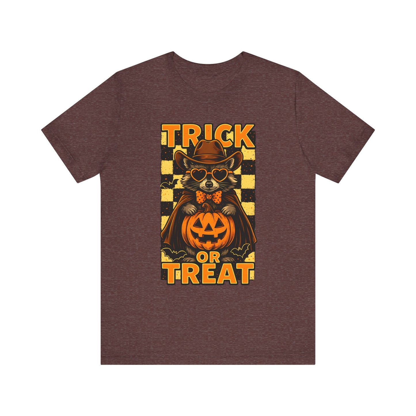 Trick or Treat Cowboy Raccoon Shirt – Cute Western Pumpkin Halloween Tee