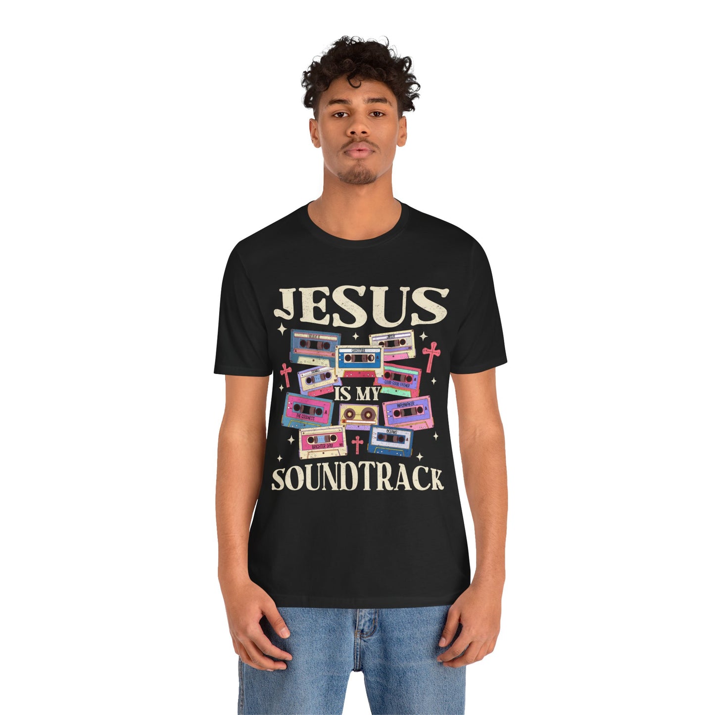 Jesus Is My Soundtrack Shirt – Christian Worship Music Faith Tee for Believers