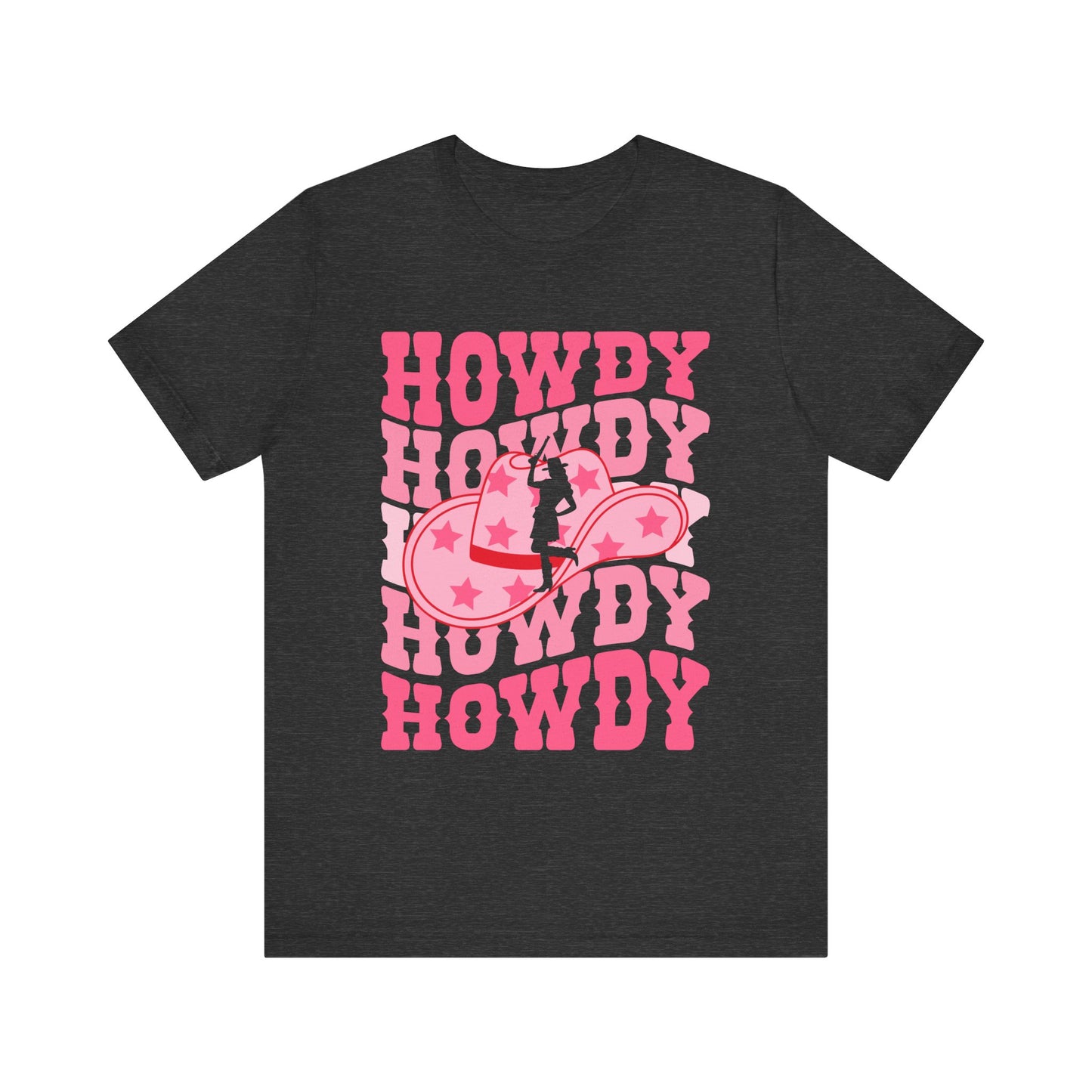 Howdy Pink Cowgirl Shirt – Disco Western Rodeo Country Girl Tee