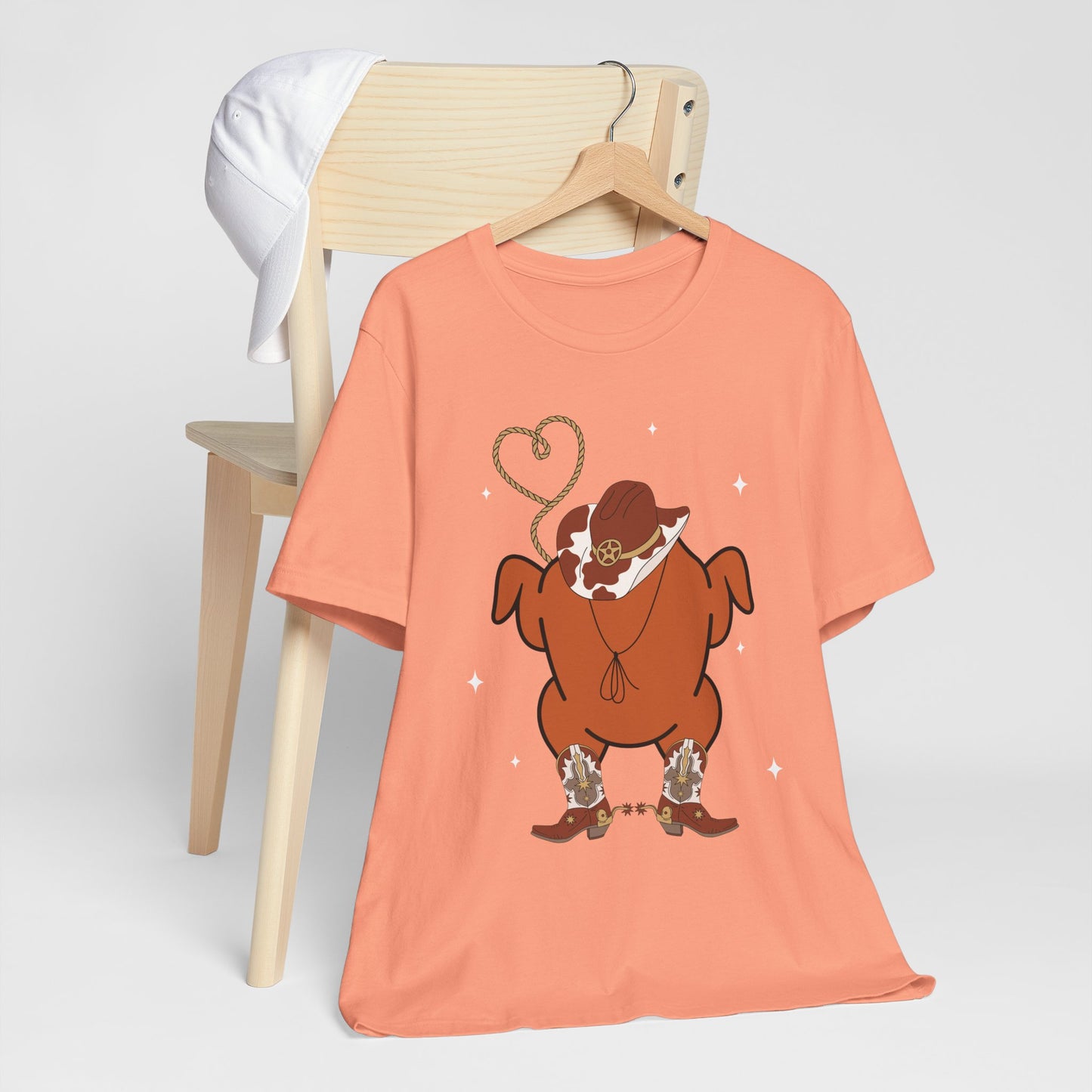 Western Cooked Turkey Shirt – Cowboy Cowgirl Rodeo Thanksgiving Tee