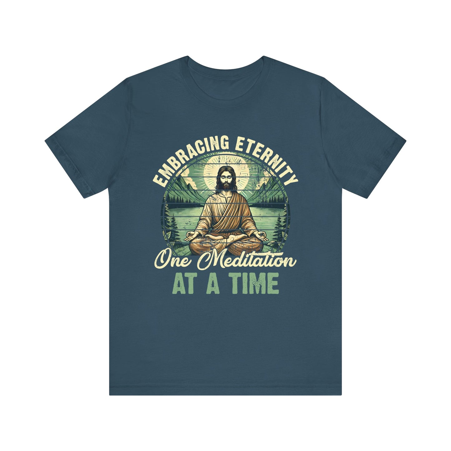 Embracing Eternity Shirt – Christian Yoga Jesus God Faith & Mindfulness Tee