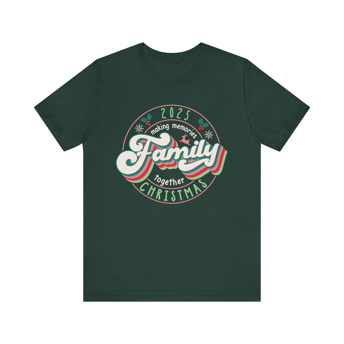 Retro Family Christmas 2025 Shirt – Vintage Matching Holiday Memories Tee