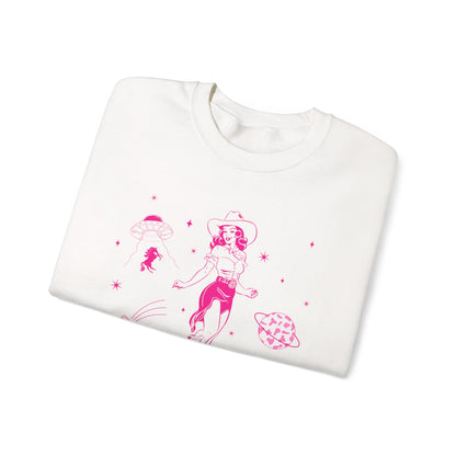 Western Cowgirl Howdy Sweatshirt – Disco Rodeo Space Bachelorette Pullover