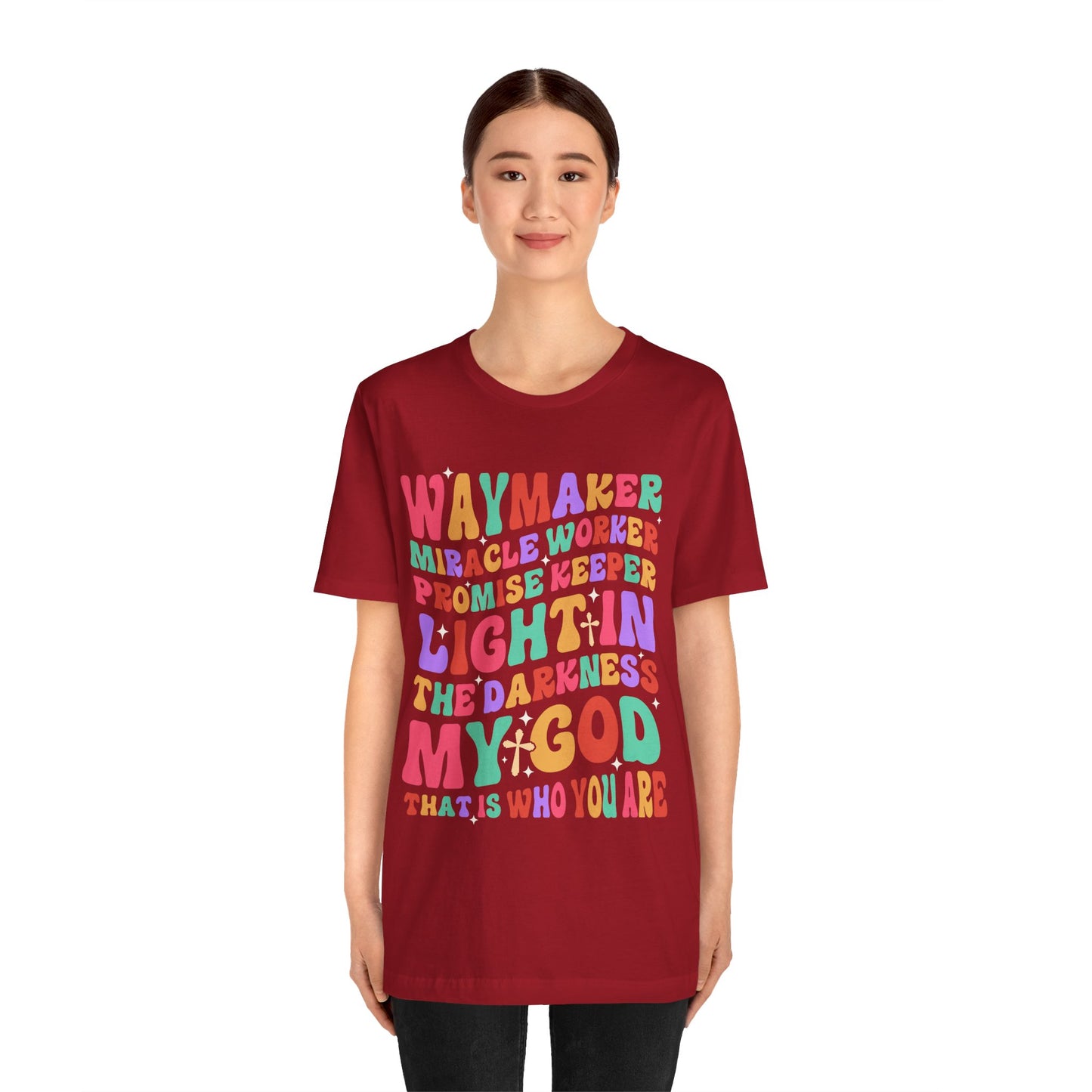 Waymaker Miracle Worker Shirt – Christian Worship My God Faith Tee
