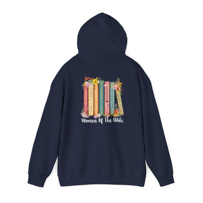 Women of the Bible Hoodie – Christian Floral Scripture Church Book Pullover