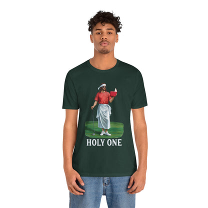 Jesus Golf Holy One Shirt – Funny Christian Faith & Sports Graphic Tee for Golfers