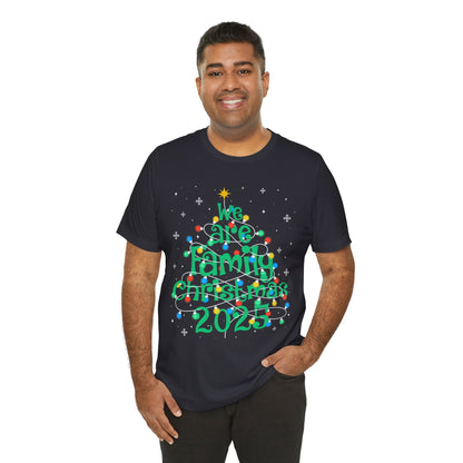 We Are Family Christmas 2025 Shirt – Matching Holiday Tree Lights Reunion Tee