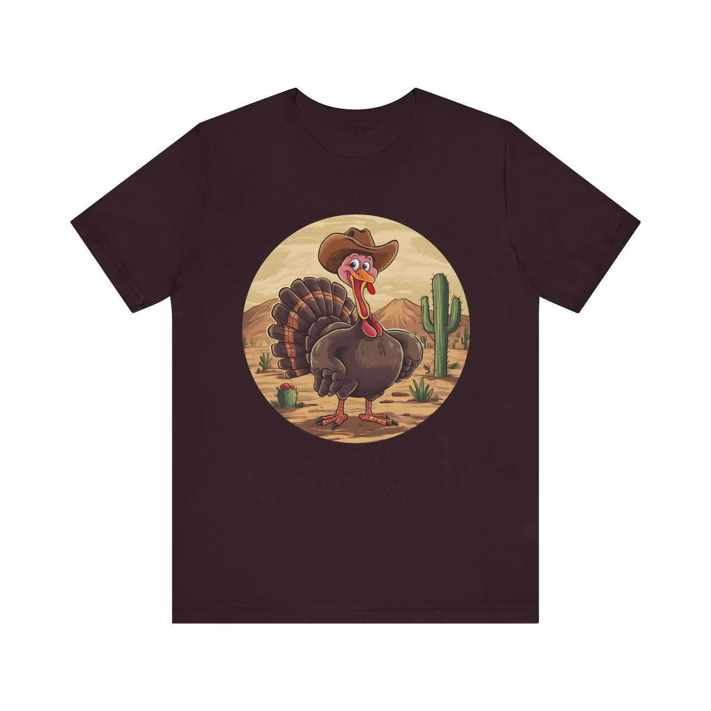 Western Thanksgiving Cowboy Turkey Shirt – Texas Desert Cowgirl Tee