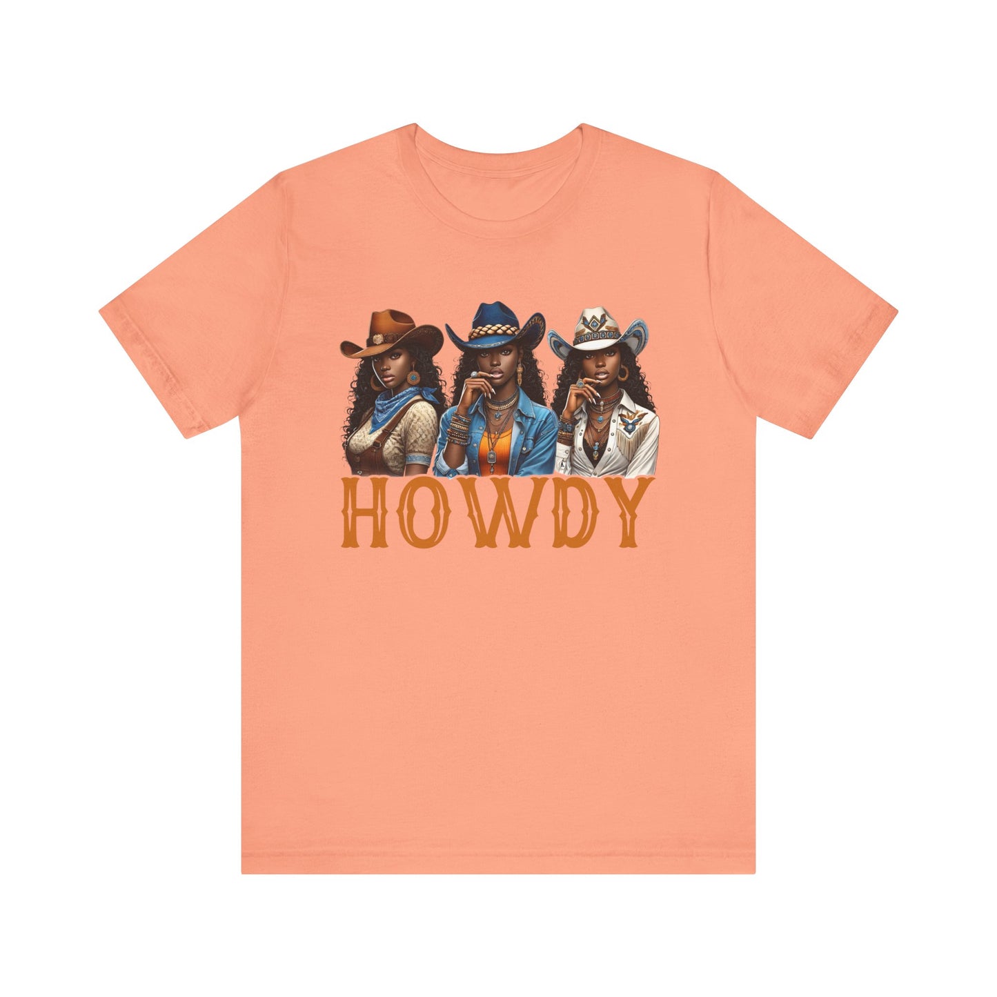 Howdy Black Cowgirl Shirt – Western Rodeo Melanin African American Tee