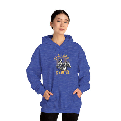 Jesus The Lord Reigns Hoodie – Country Christian Western Rodeo Pullover