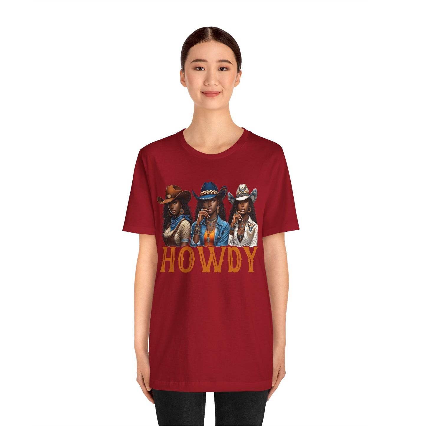 Howdy Black Cowgirl Shirt – Western Rodeo Melanin African American Tee