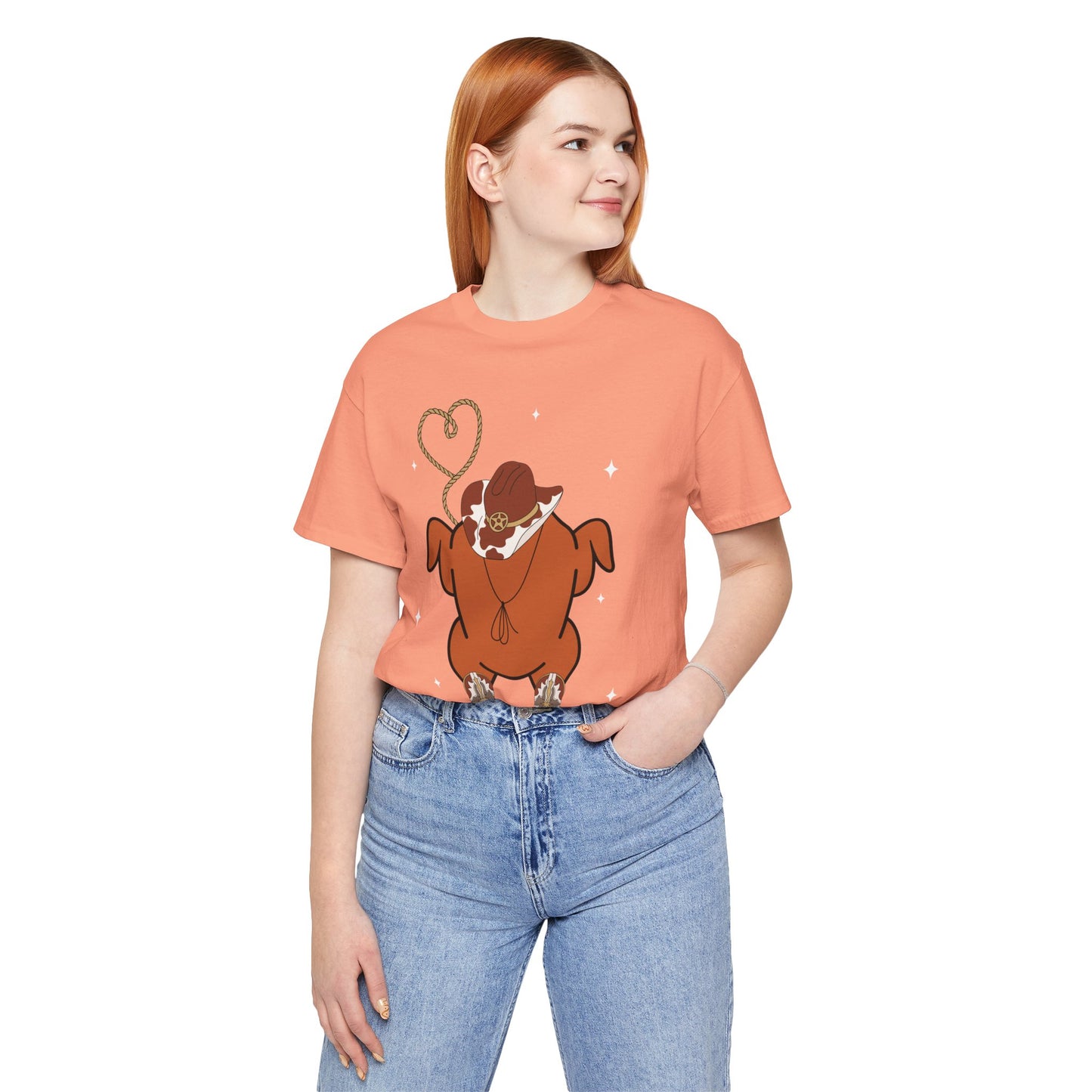 Western Cooked Turkey Shirt – Cowboy Cowgirl Rodeo Thanksgiving Tee