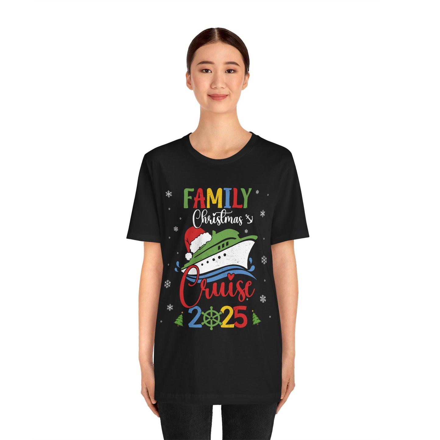 Family Christmas Cruise 2025 Shirt – Matching Cruisemas Family Vacation Tee, Holiday Boat Trip Outfit