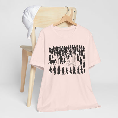 Jesus Pulling You from the Crowd Shirt – Christian Rescues Men Women Tee