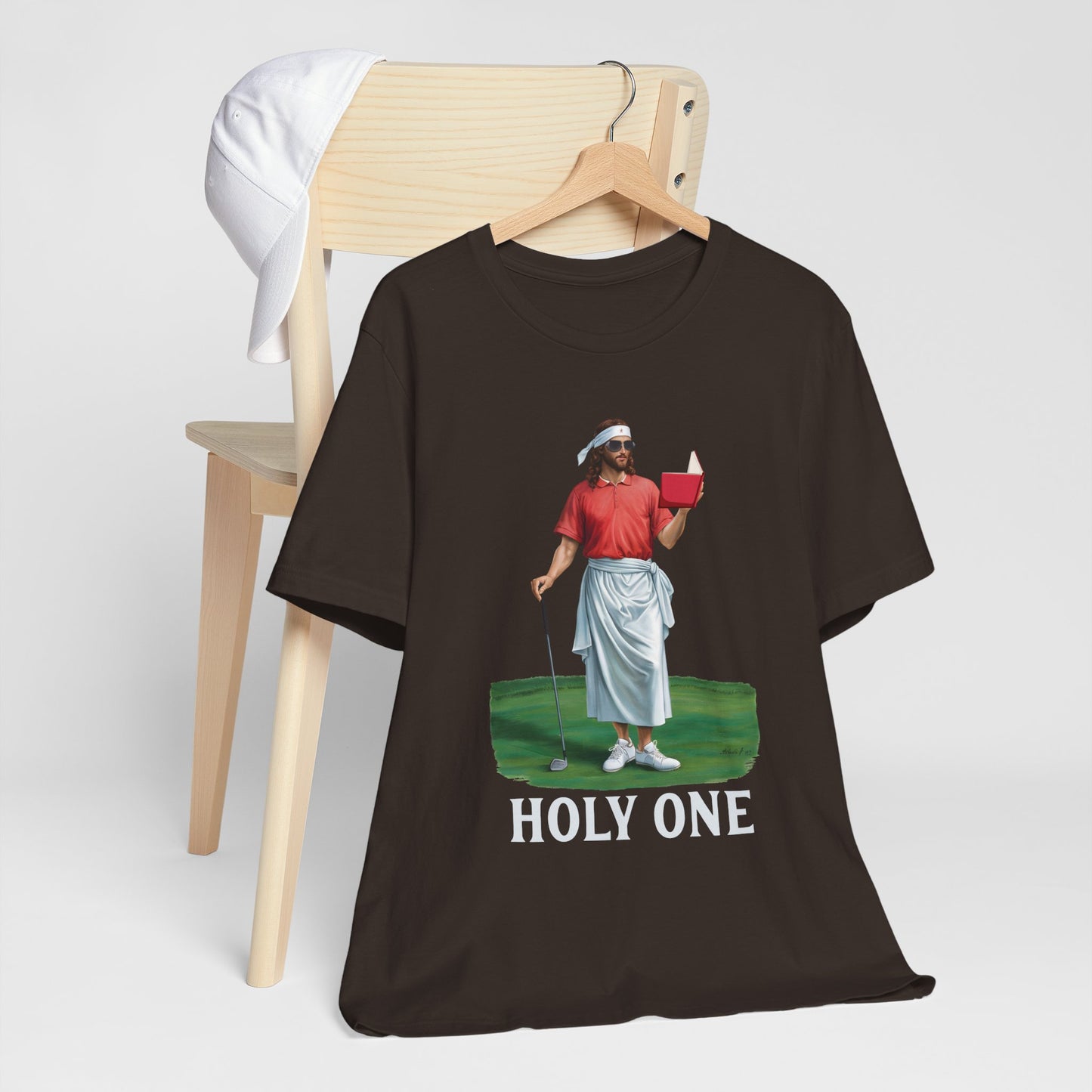 Jesus Golf Holy One Shirt – Funny Christian Faith & Sports Graphic Tee for Golfers