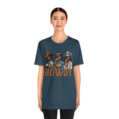 Howdy Black Cowgirl Shirt – Western Rodeo Melanin African American Tee