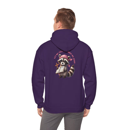 Let Me Tell You About My Jesus Hoodie – Cute Raccoon Bible Christian Pullover