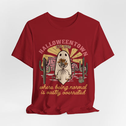 Halloweentown Est. 1998 Shirt – Retro Western Ghost Pumpkin Rodeo Tee