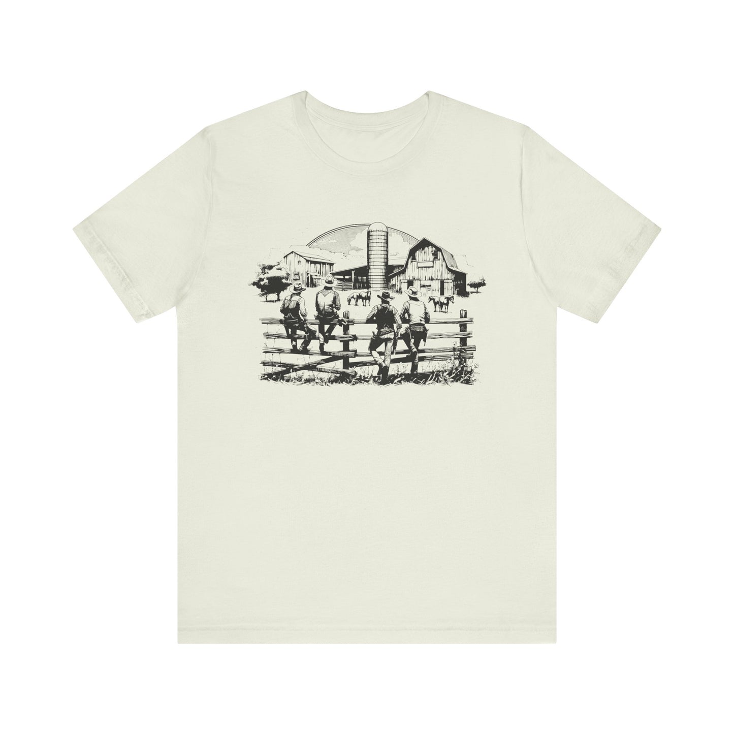 Western Cowboy Horse Racing Shirt – Texas Rodeo Country Cowgirl Tee