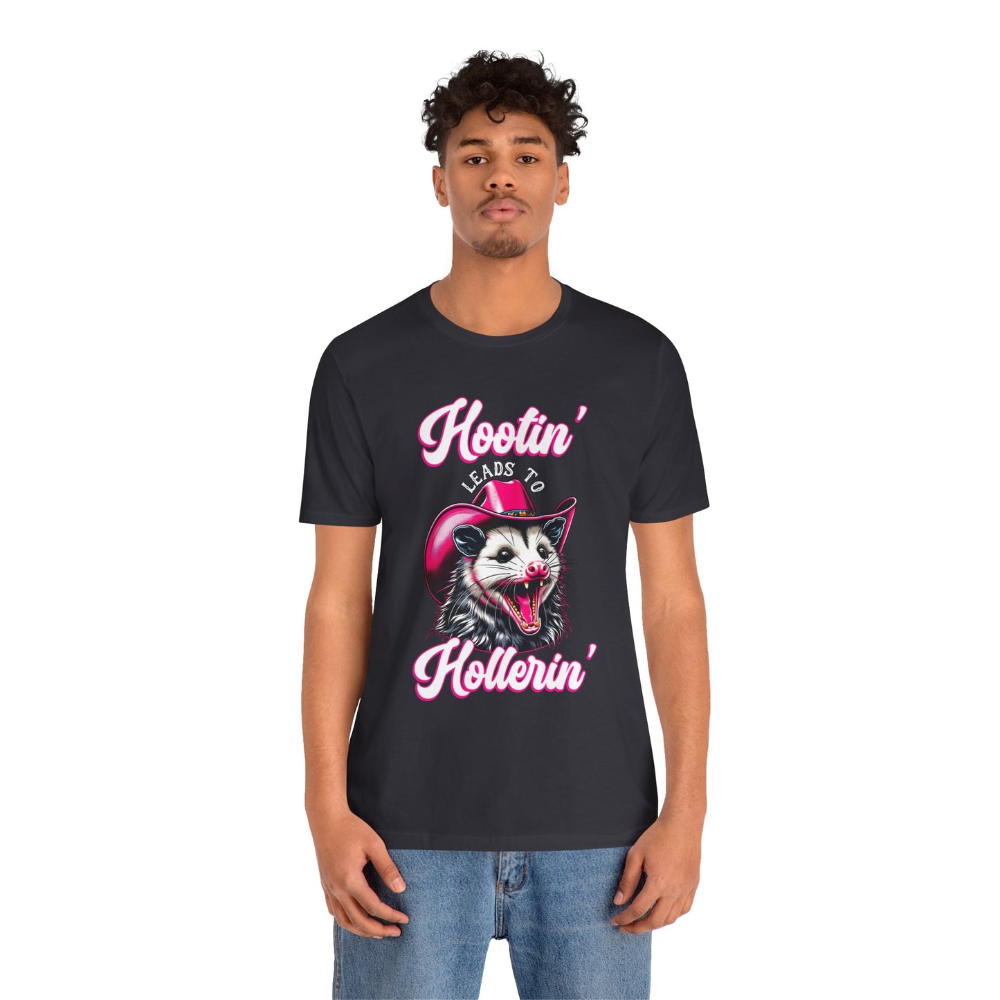 Opossum Hootin’ Hollerin’ 90s Vintage Retro Western T-Shirt