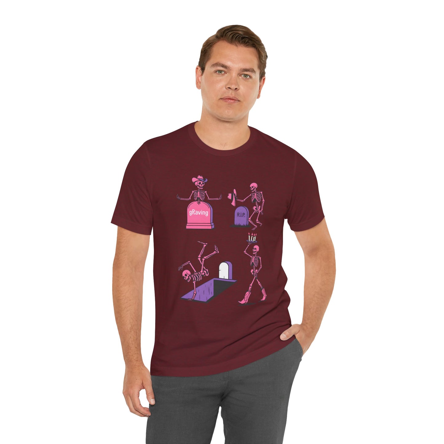 Graving Skeleton Cowgirl Shirt – Funny Western Halloween Rodeo Tee