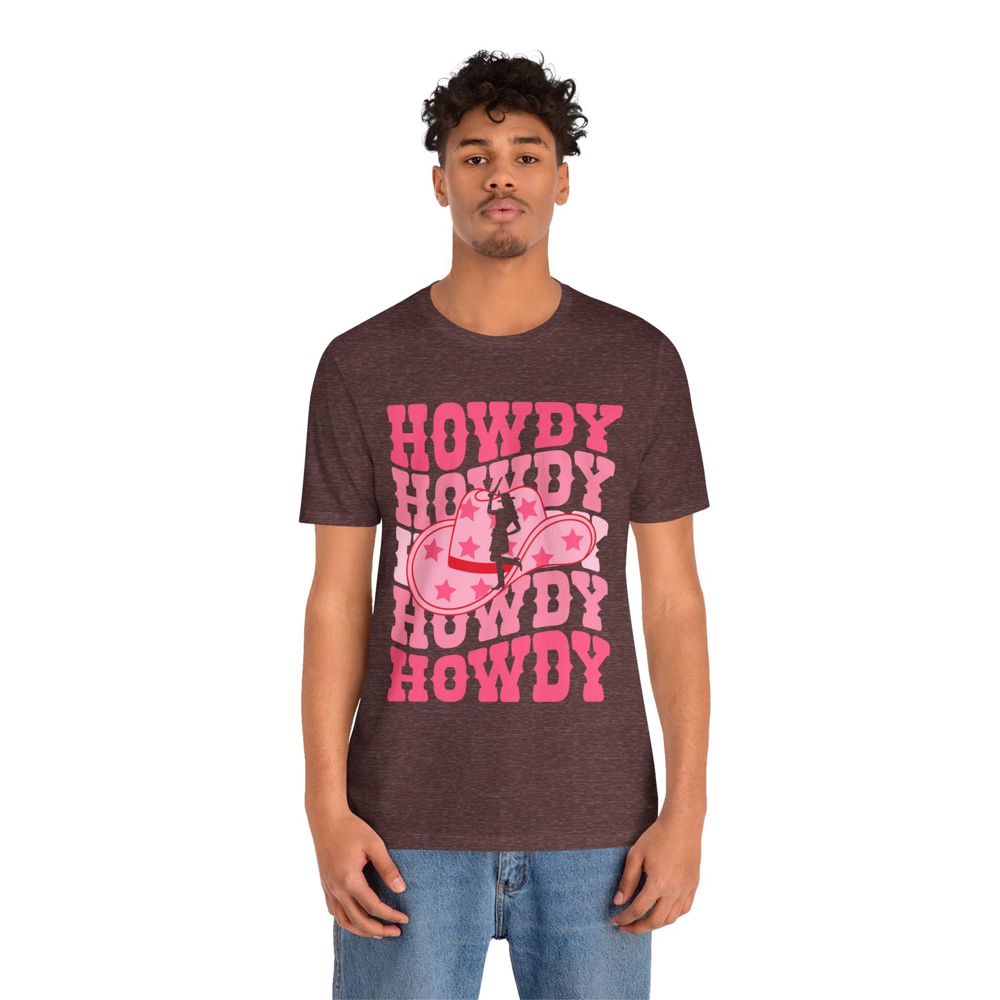 Howdy Pink Cowgirl Shirt – Disco Western Rodeo Country Girl Tee