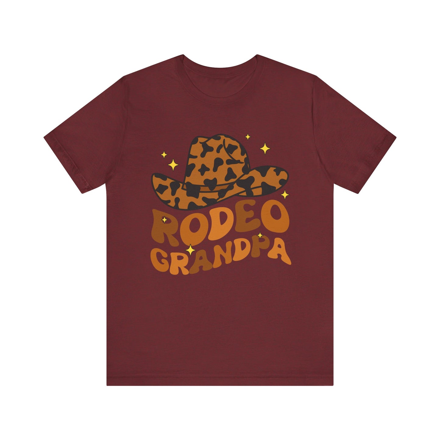 Western Rodeo Grandpa Shirt – Country Cowboy Birthday Matching Family Tee