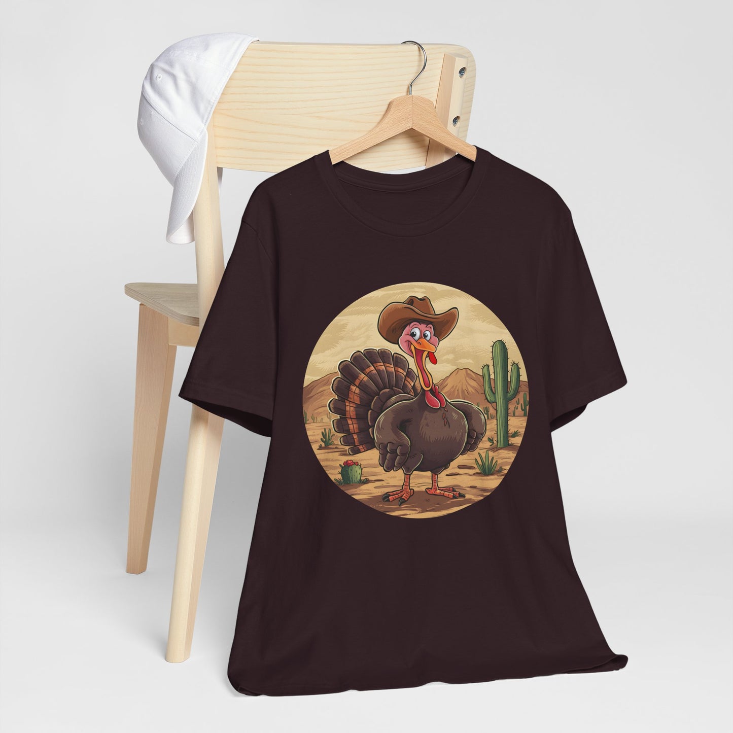 Western Thanksgiving Cowboy Turkey Shirt – Texas Desert Cowgirl Tee