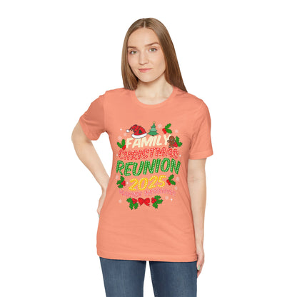 Family Christmas Reunion 2025 Shirt – Matching Holiday Memories Group Tee