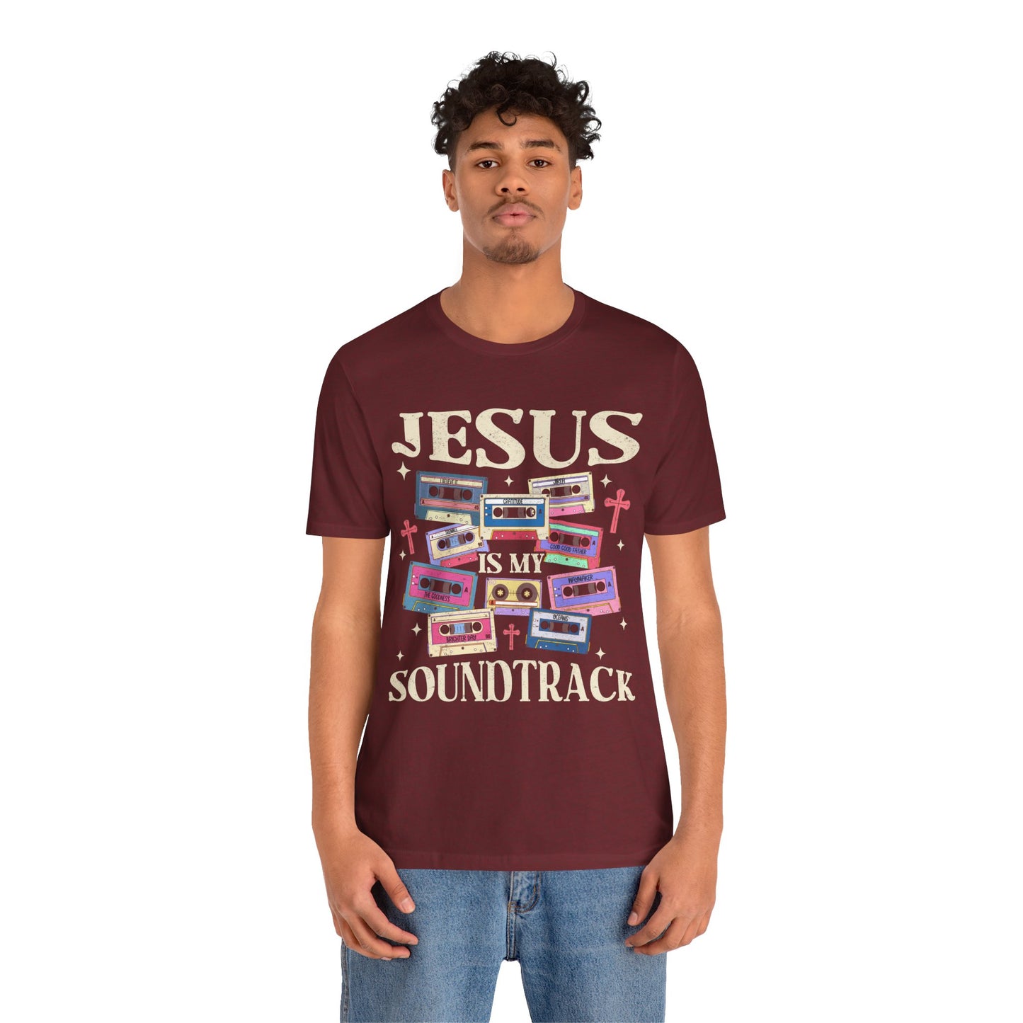 Jesus Is My Soundtrack Shirt – Christian Worship Music Faith Tee for Believers