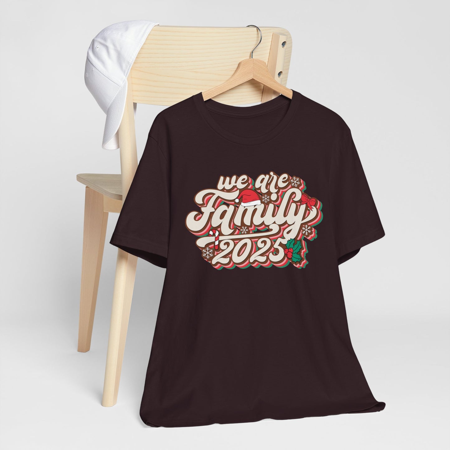 We Are Family Christmas Shirt – Retro Groovy 80s Matching Holiday Tee