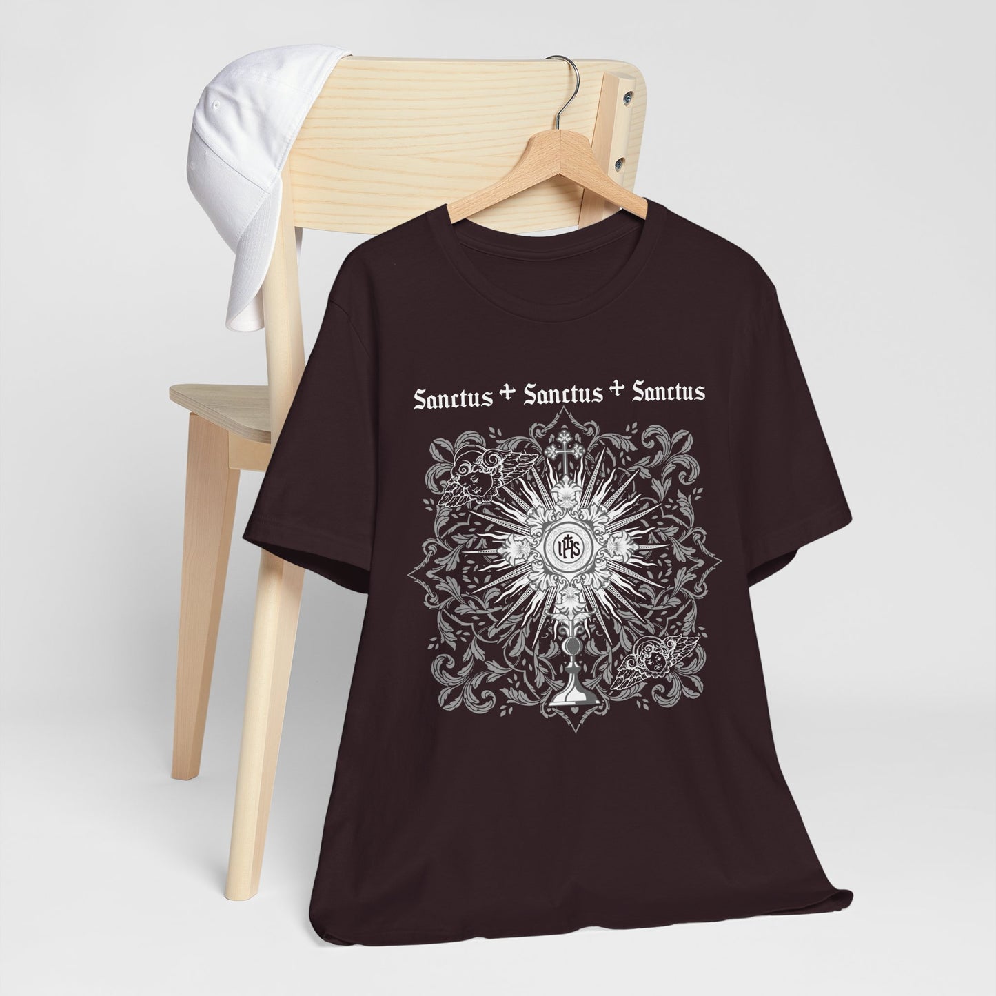 Sanctus Eucharist Shirt – Catholic Traditional Latin Mass Jesus Tee