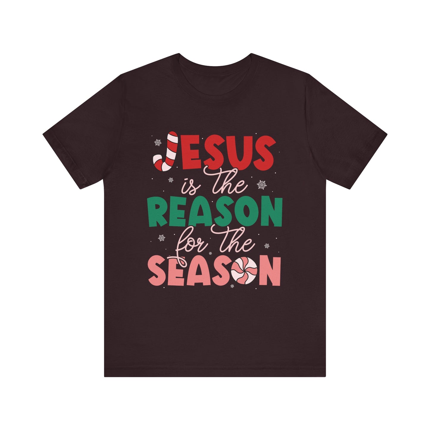 Retro Christmas Jesus Shirt – Christian “Reason for the Season” Faith Holiday Tee