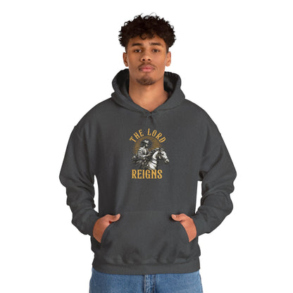 Jesus The Lord Reigns Hoodie – Country Christian Western Rodeo Pullover