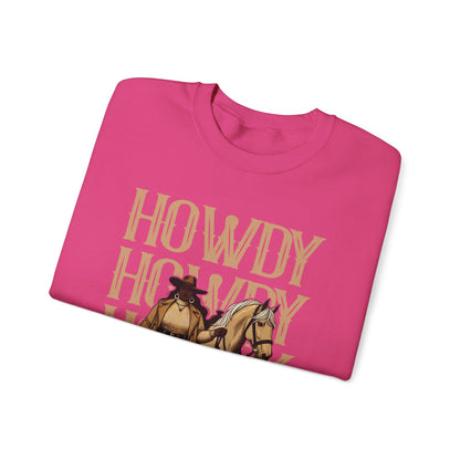 Howdy Black Cowgirl Sweatshirt – Country Western Rodeo Melanin Texas Pullover