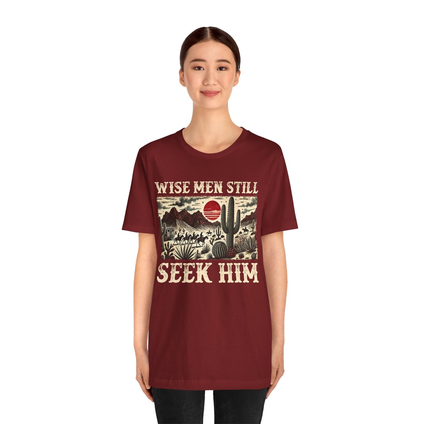 The Wise Men Seek Him Shirt – Desert Faith Western Christian Rodeo Tee