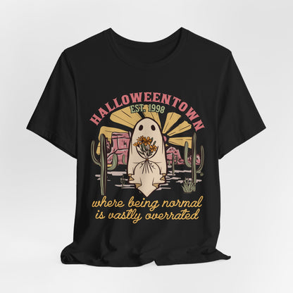 Halloweentown Est. 1998 Shirt – Retro Western Ghost Pumpkin Rodeo Tee