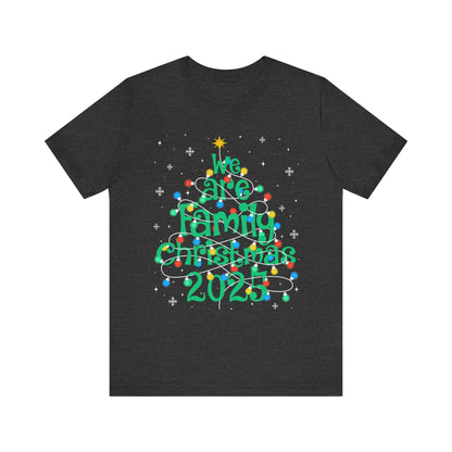 We Are Family Christmas 2025 Shirt – Matching Holiday Tree Lights Reunion Tee