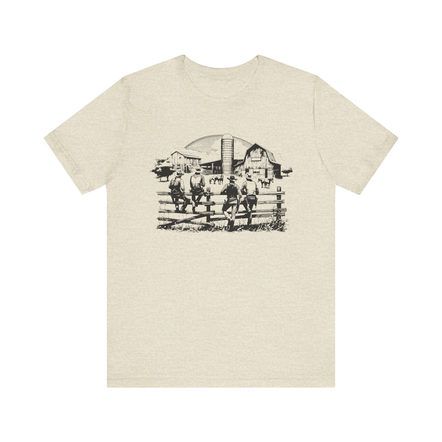 Western Cowboy Horse Racing Shirt – Texas Rodeo Country Cowgirl Tee