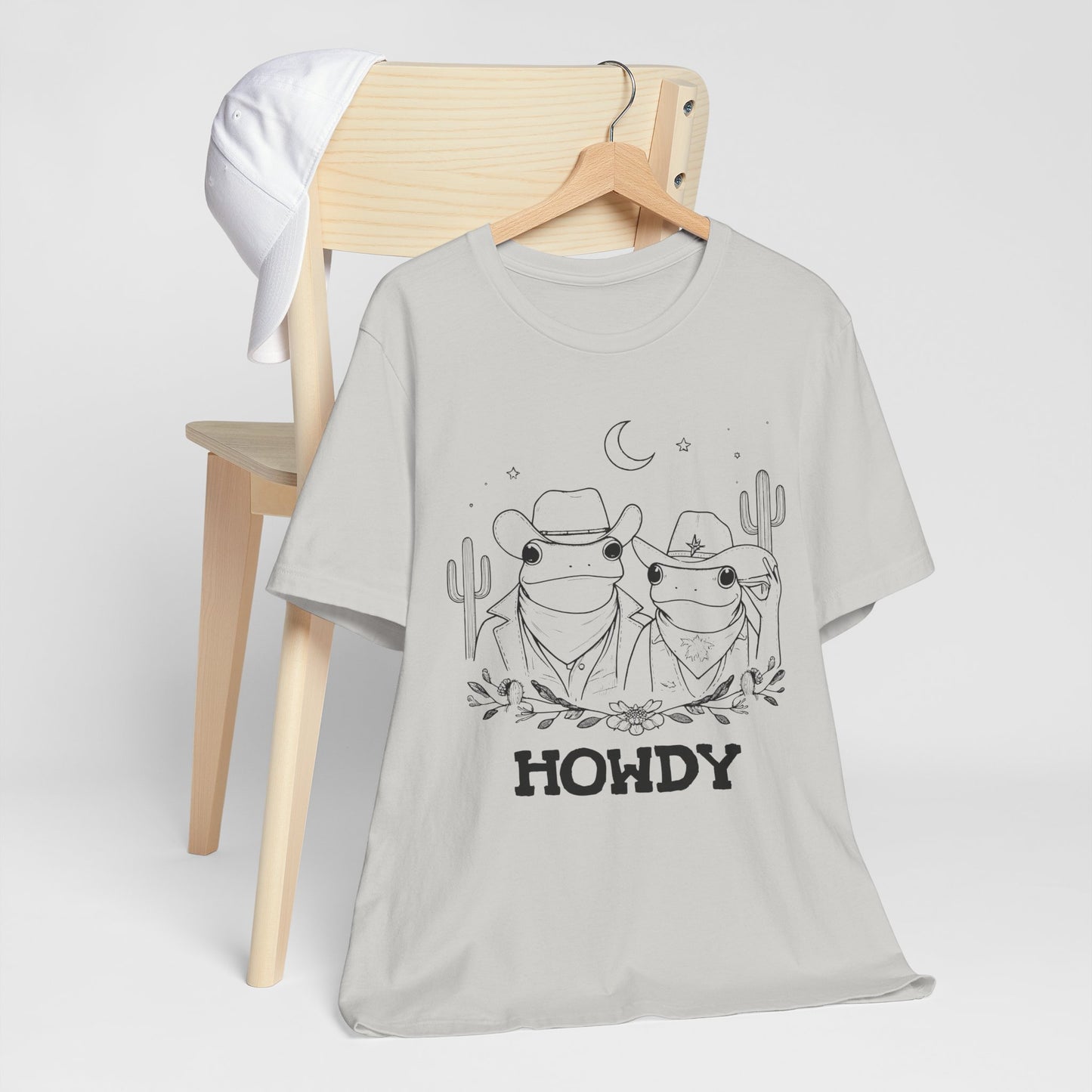 Howdy Frog Toad Couple Shirt – Cowboy Cowgirl Western Rodeo Cactus Tee