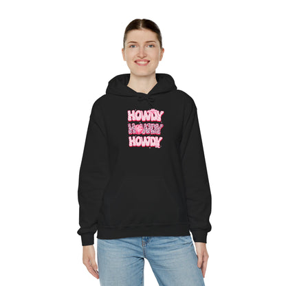 Disco Howdy Cowgirl Hoodie – Pink Leopard Western Rodeo Country Pullover