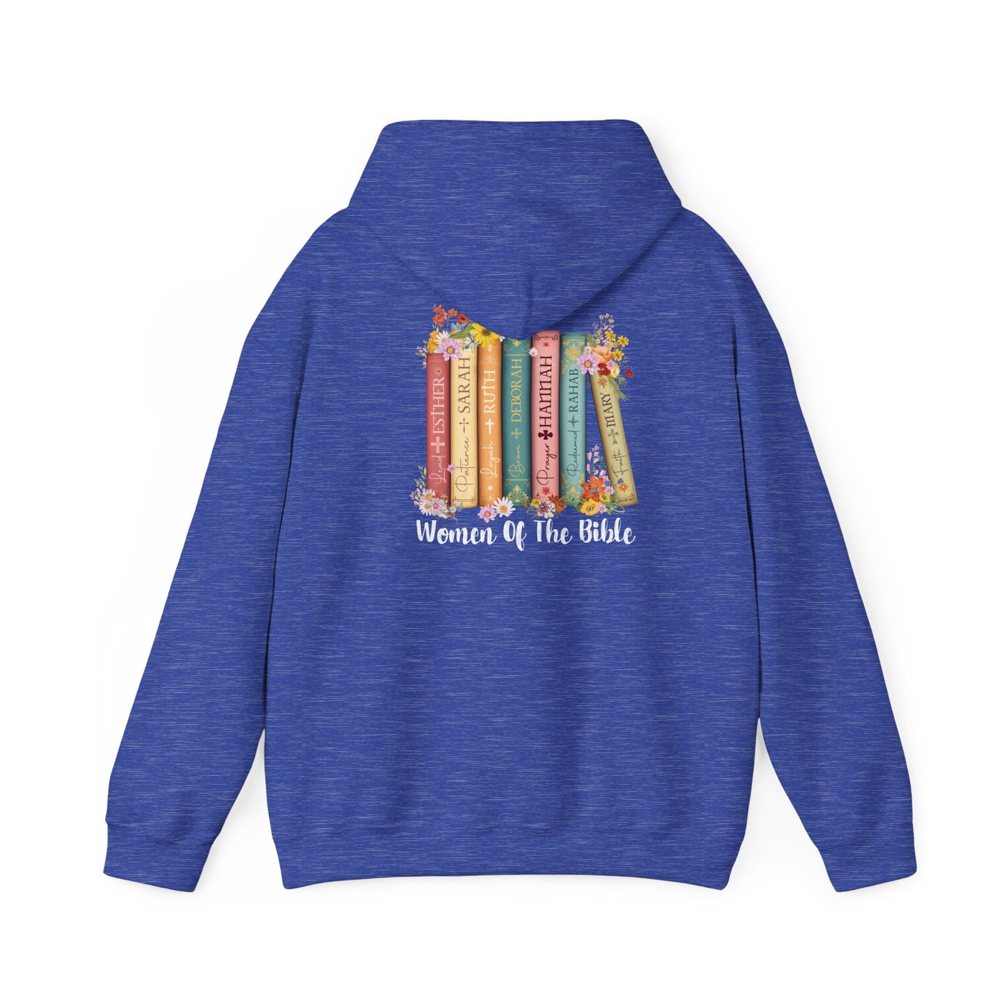 Women of the Bible Hoodie – Christian Floral Scripture Church Book Pullover